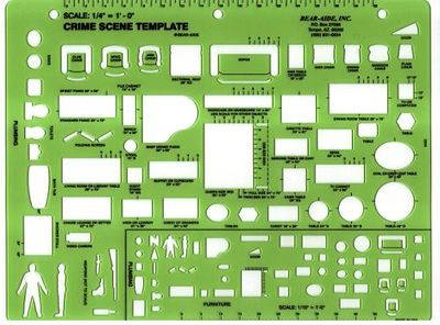 Crime Scene Template Set