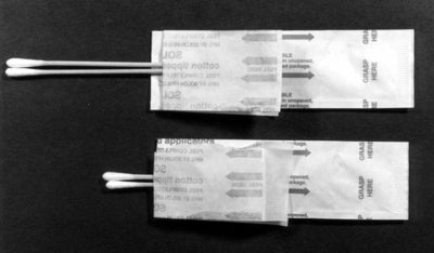 6" Sterile Cotton Tipped Swabs