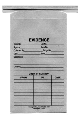 Metal End Specimen Envelope