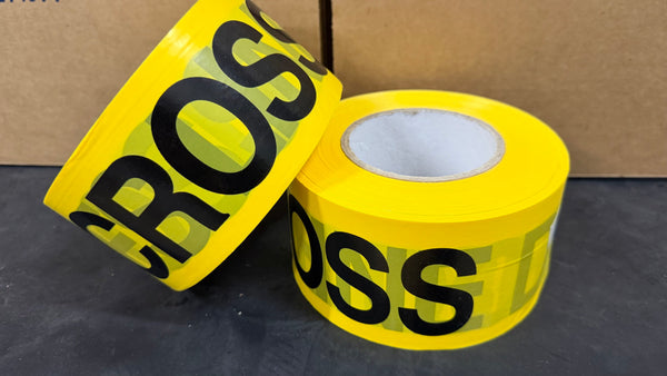 Barrier Tape, Sheriff's Line, Police Line, Crime Scene (Do Not Cross)