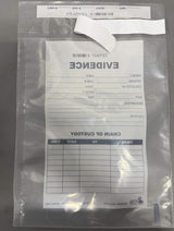 5 Mil Clear Evidence Bags with Write-on Surface