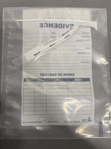5 Mil Clear Evidence Bags with Write-on Surface
