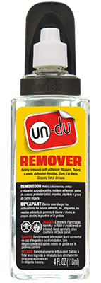 un-du (TM) Adhesive Remover - NOT approved for use in California